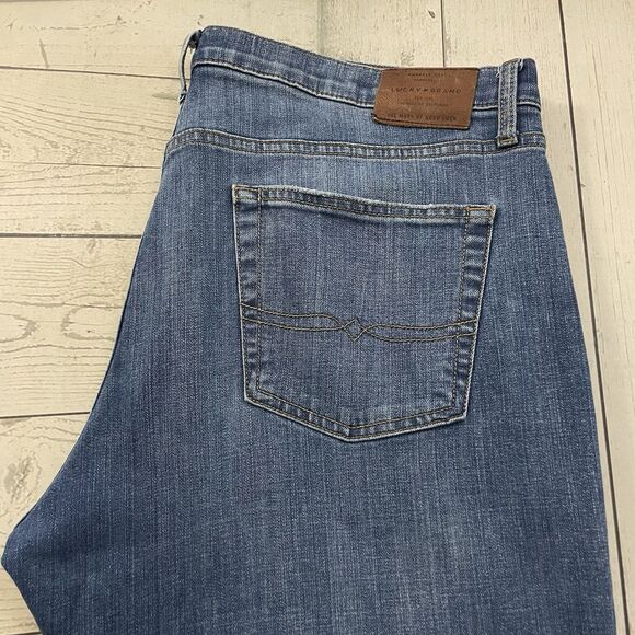 Levi's 501 Men's W29 x L32 Blue Straight Button-Fly Distressed Denim Jeans - Picture 1 of 11